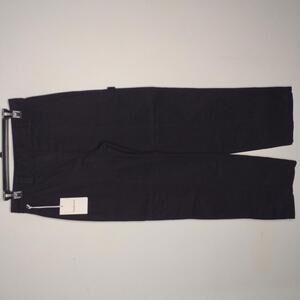 Sunday Best Black Straight-Leg Pants